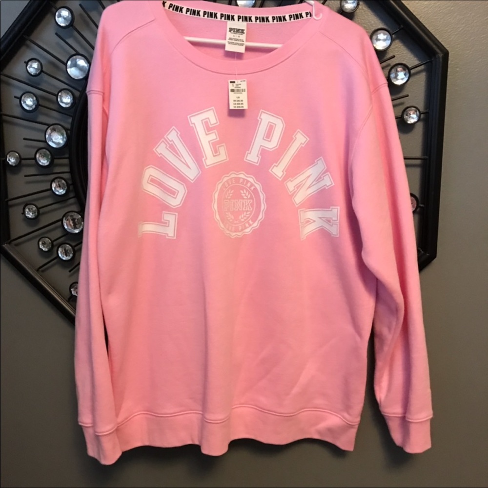 NWT VS PINK Crew Sweatshirt